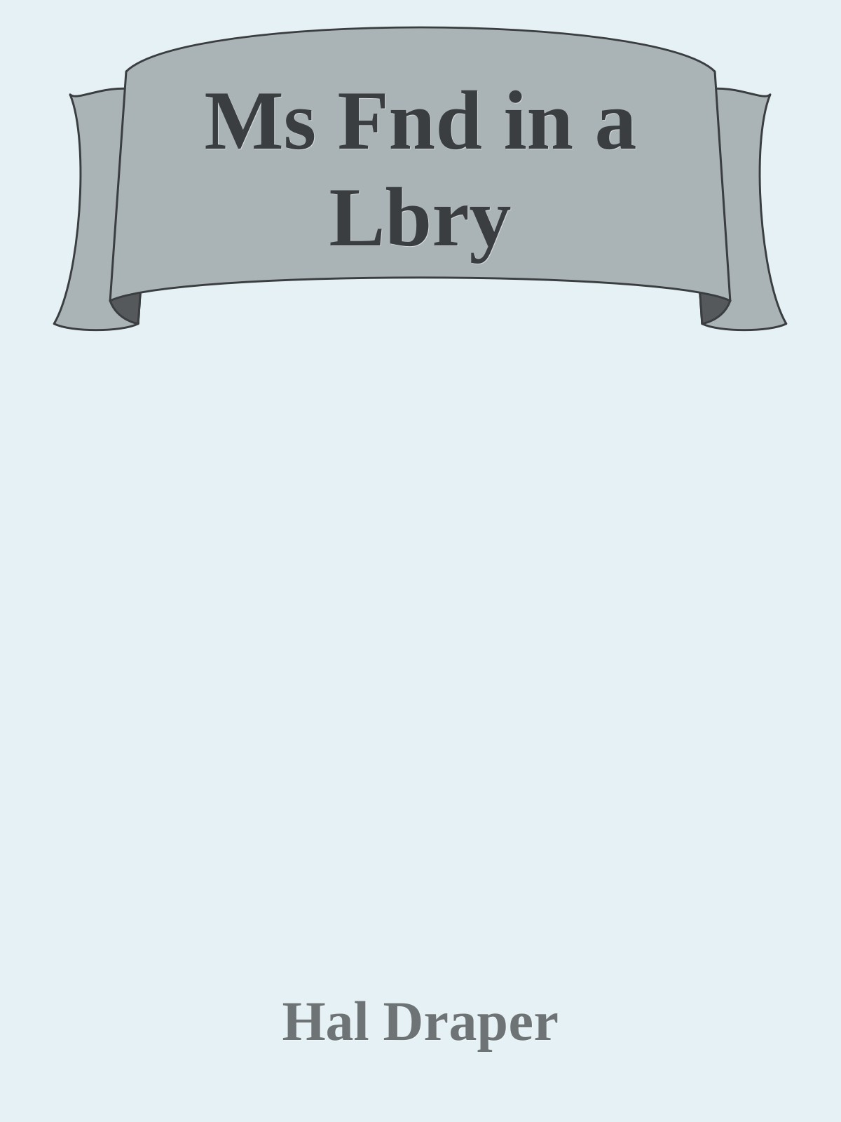 Ms Fnd in a Lbry